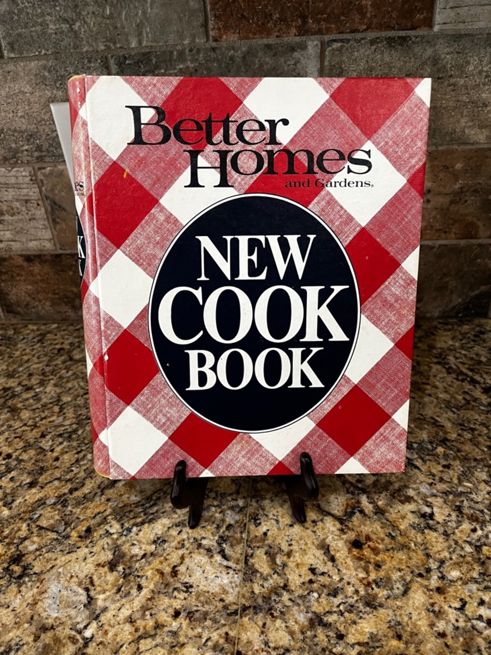 Better Homes And Gardens New Cook Book - Red Plaid 1981